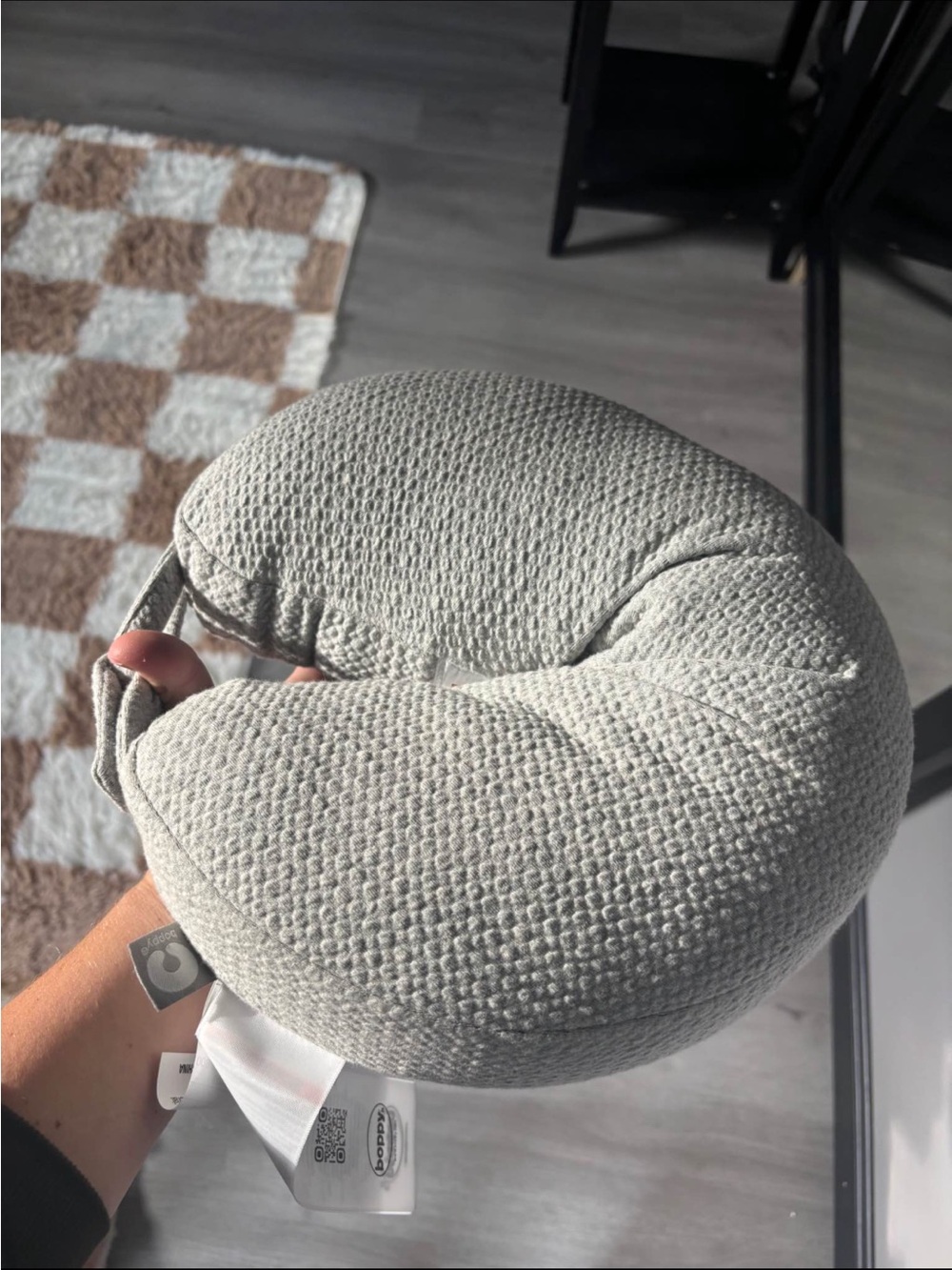 Travel nursing pillow. It’s a mini size pillow